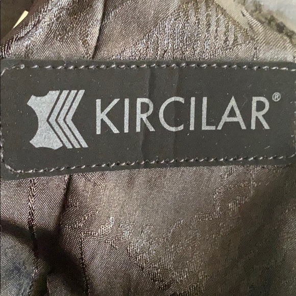 Kircilar Black Turkish Leather Ruffle Jacket - Picture 6 of 7